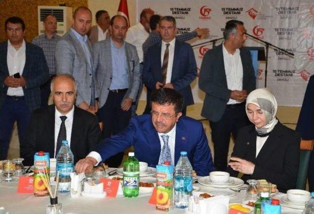 Bakan Zeybekci Şehit Ve Gazi Yakınlarıyla Yemekte Buluştu 2