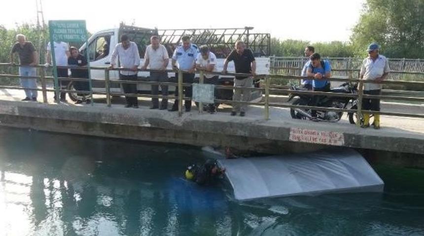&Ccedil;alıntı Kamyonet, Sulama Kanalında Bulundu