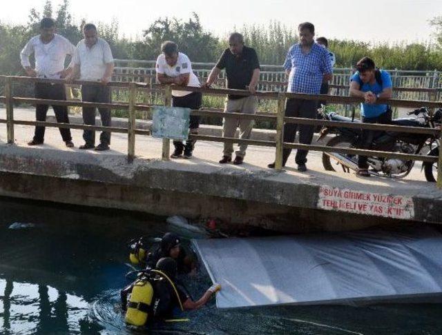 Çalıntı Kamyonet, Sulama Kanalında Bulundu