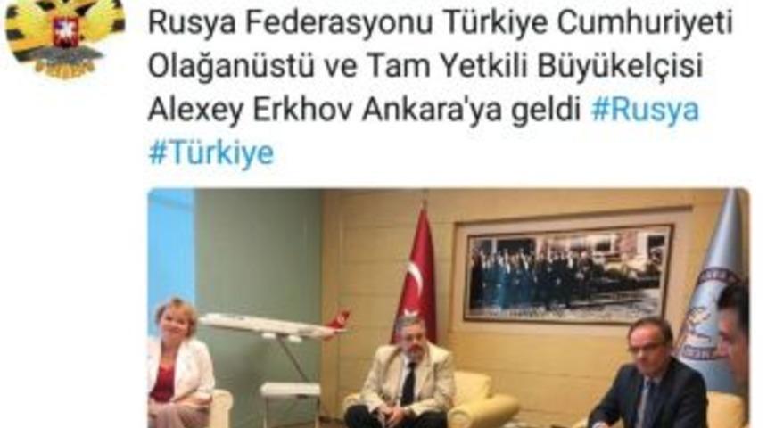 Rusya’nın Ankara Büyükelçisi Geldi