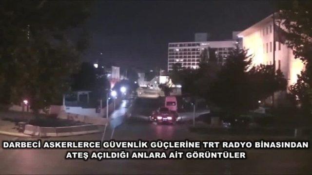 Darbeci Hainlerin Trt Radyo Binasının İşgal Etme Anı Kamerada 1