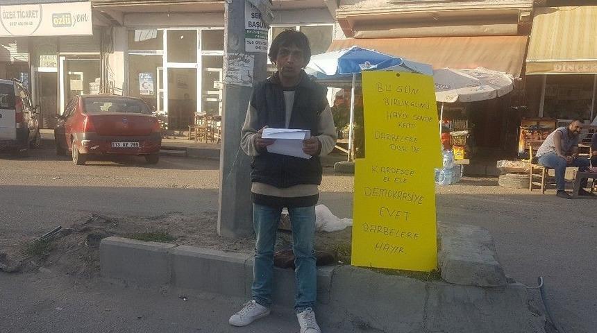 Tek Başına N&ouml;bete Başladı