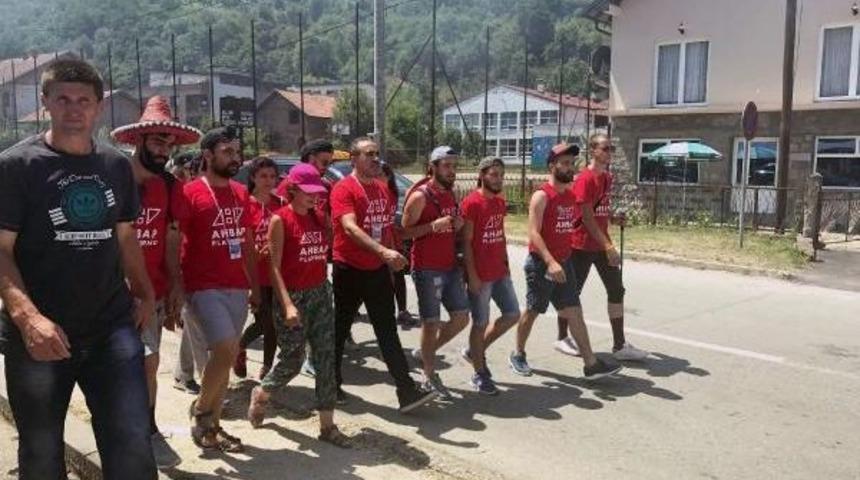 Haluk Levent, Srebrenitsa'da Barış I&ccedil;in Y&uuml;r&uuml;d&uuml;