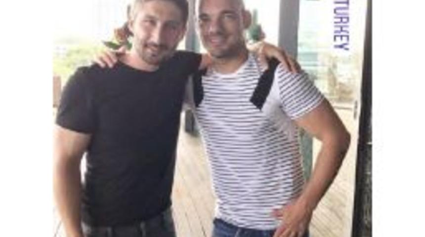 Sabri'den Sneijder'e Uğurlama