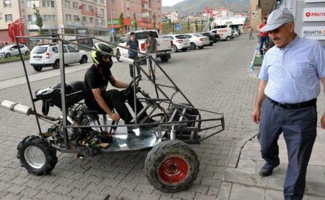 Kaza Yaptığı Motosikleti Atv ye &Ccedil;evirdi 1