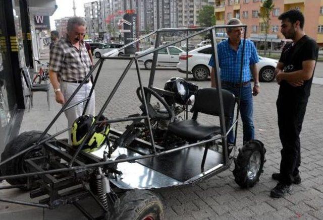 Kaza Yaptığı Motosikleti Atv ye &Ccedil;evirdi 2