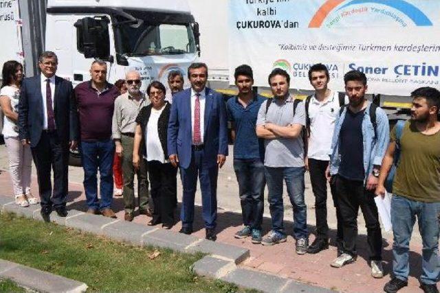 Chp'li Belediyeden Deaş'tan Kurtulan Türkmenlere  2 Tır Dolusu Yardım