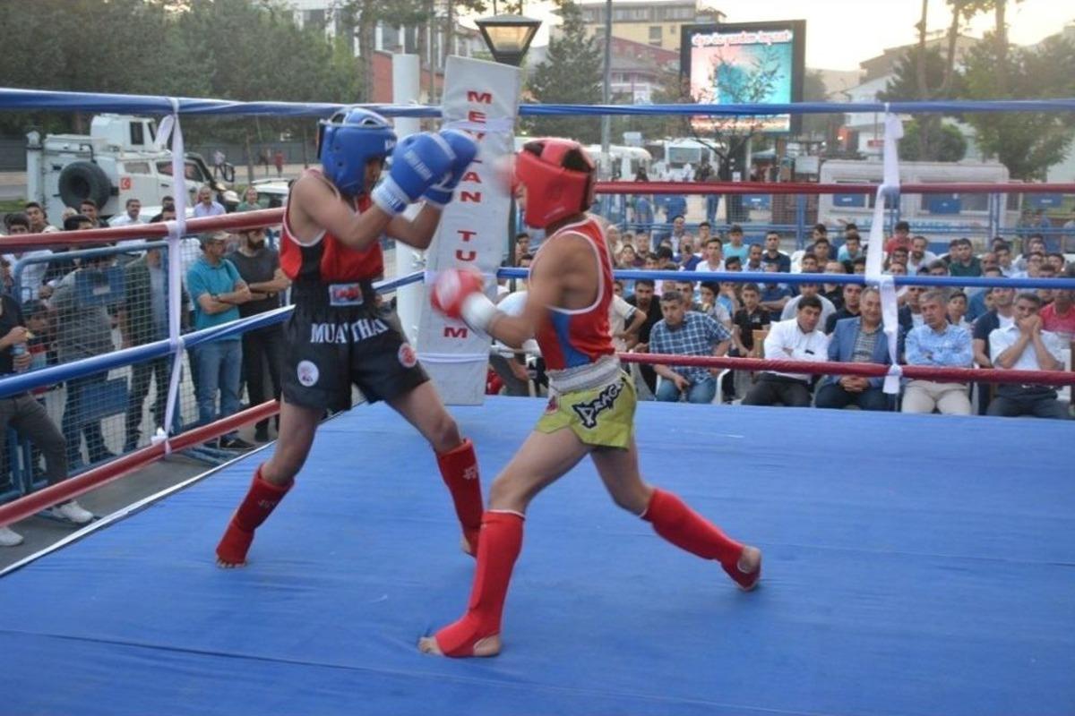 Tatvan&rsquo;da Muaythai - Kickboks Şampiyonası D&uuml;zenlendi