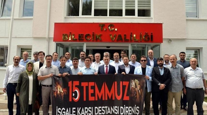 Stk&rsquo;lardan Vali B&uuml;y&uuml;kakın&rsquo;a Ziyaret