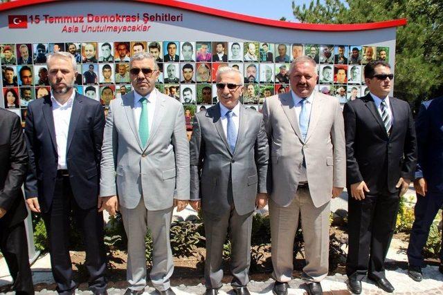 15 Temmuz Şehitleri Kayseri Osb’de Anıldı