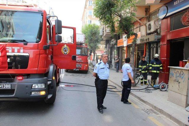 Komşuların Dikkati Yangını Önledi