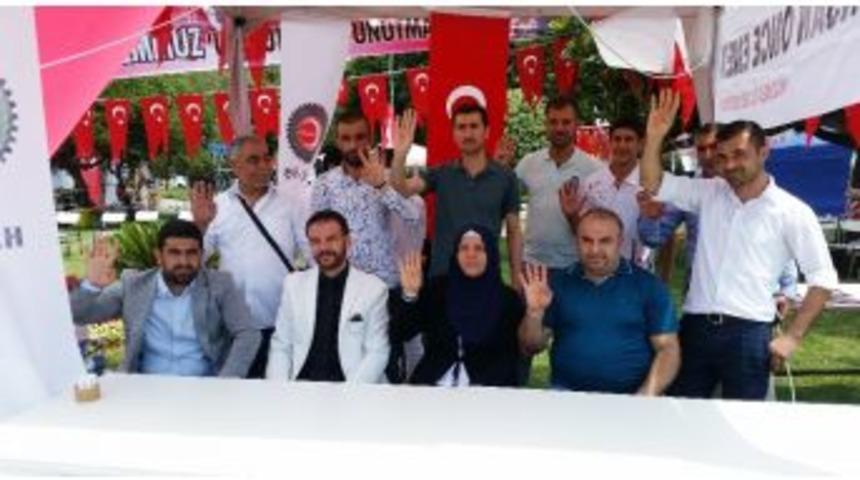 15 Temmuz Gazileri Bir Sene Sonra Aynı Yerde Buluştular