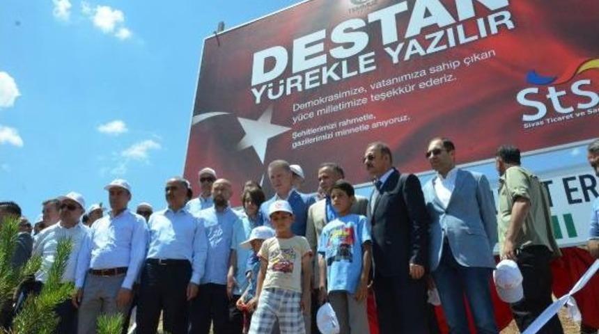 Sivas'ta 15 Temmuz Şehidi Adına Hatıra Ormanı