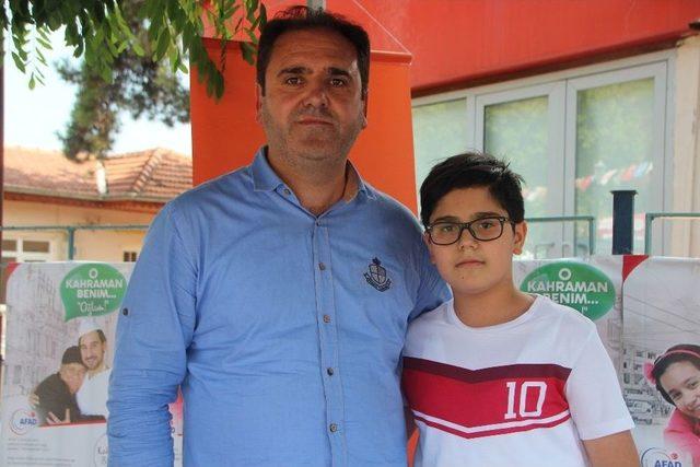 Afad Bilecik İl M&uuml;d&uuml;rl&uuml;ğ&uuml; &ldquo;o Kahraman Benim&rdquo; Projesi Kapsamında Stant Kurdu 2