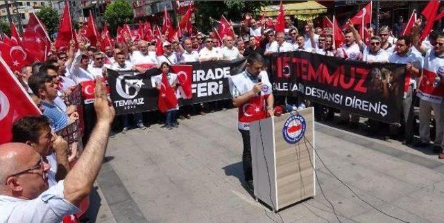 Karabük'te 15 Temmuz Yürüyüşü