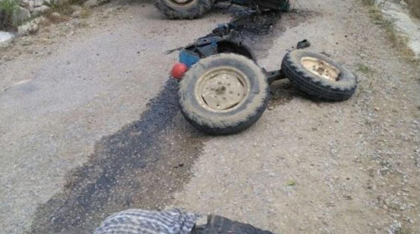 Sinop&rsquo;ta Trakt&ouml;r Kazası: 1 Yaralı