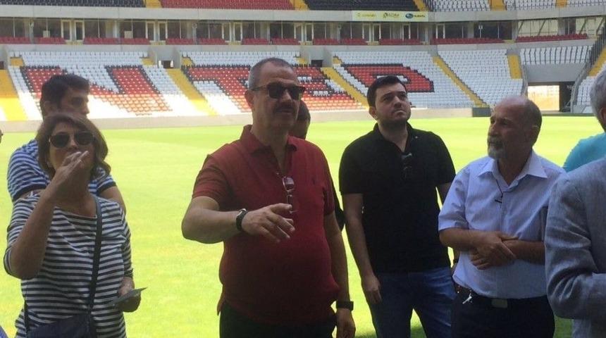 Gfk Y&ouml;netimi Kalyon Stadyumunu İnceledi