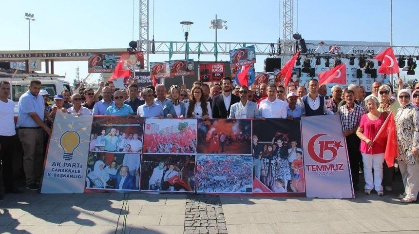 Ak Parti &Ccedil;anakkale İl Başkanlığından 15 Temmuz Bildirisi