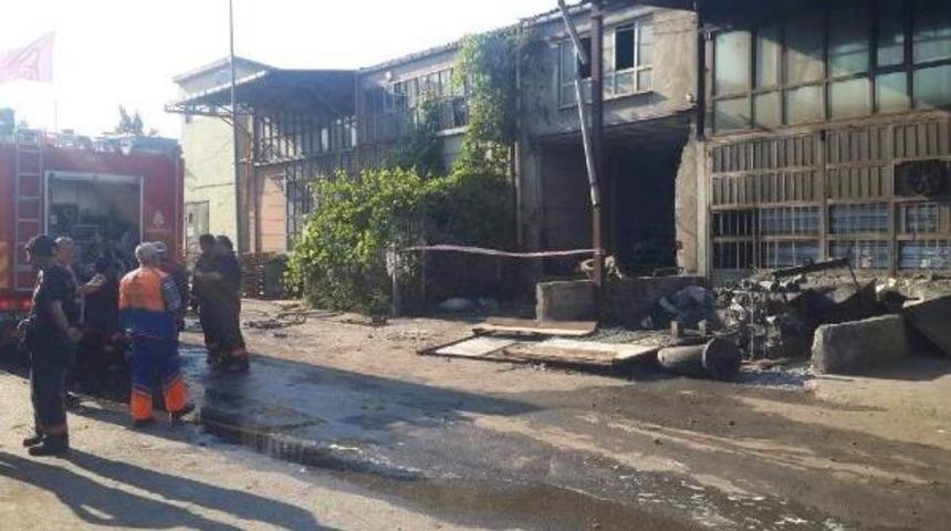 &Uuml;mraniye'de Patlama: 1 Ağır Yaralı