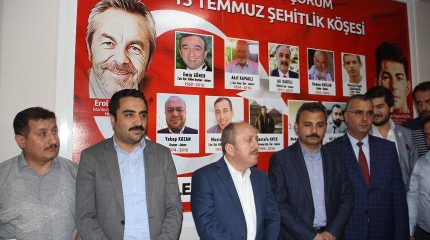 Ak Parti&rsquo;den &Ccedil;orumlu Şehitlere Vefa