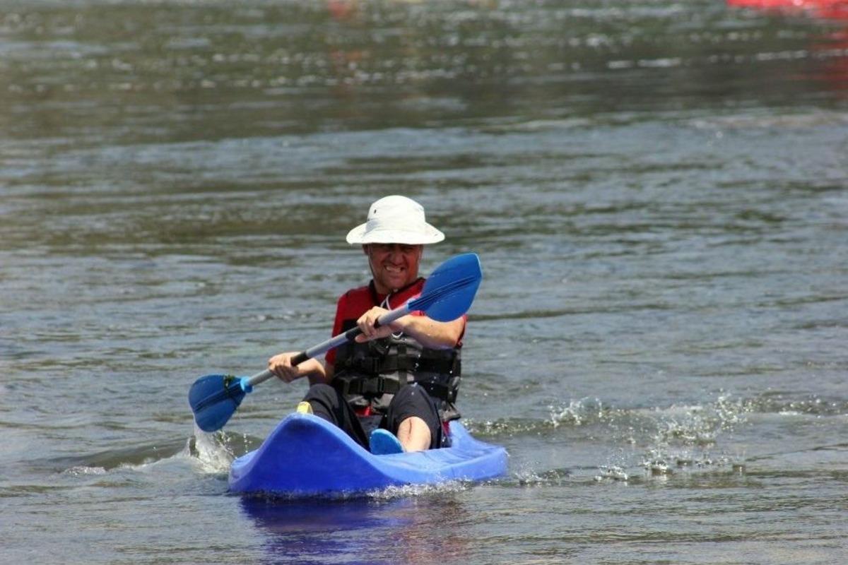 15 Temmuz Şehitleri İ&ccedil;in 15 Kilometre Boyunca Kano Safari Yaptılar