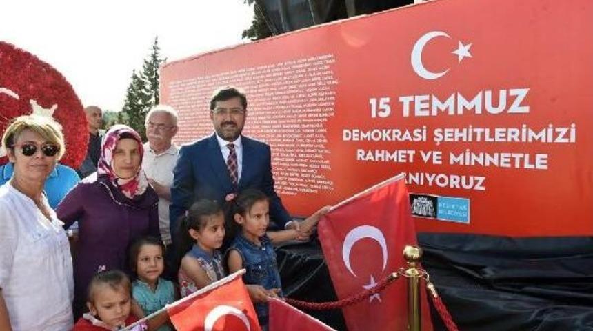 Beşiktaş'a Dev "15 Temmuz Demokrasi Anıtı"