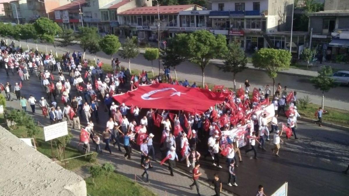 G&uuml;roymak&rsquo;ta &rsquo;15 Temmuz Milli Birlik Y&uuml;r&uuml;y&uuml;ş&uuml; Yapıldı&rsquo;