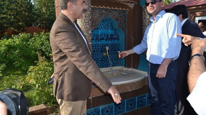 Ahlat&rsquo;ta &ldquo;15 Temmuz Şehitler &Ccedil;eşmesi&rdquo; A&ccedil;ıldı