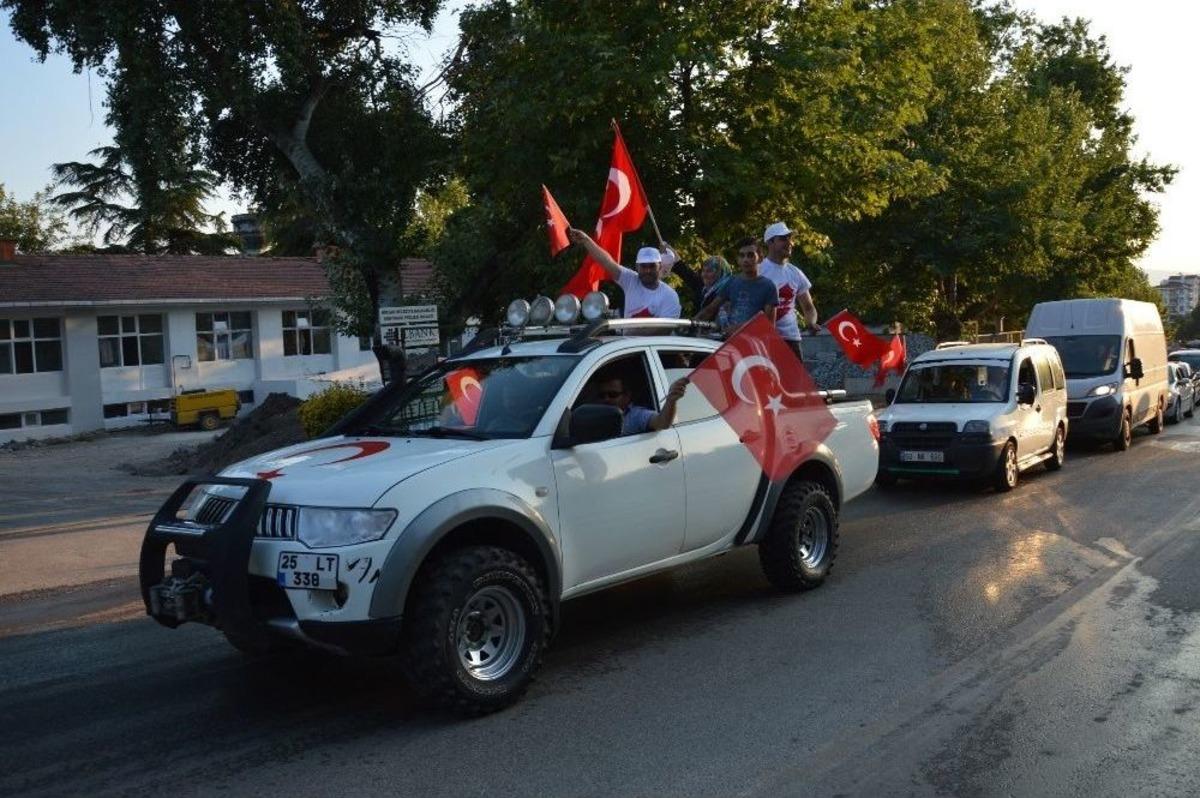 Niksar&rsquo;da Off-roadlı &ldquo;milli Birlik Y&uuml;r&uuml;y&uuml;ş&uuml;&rdquo; Yapıldı