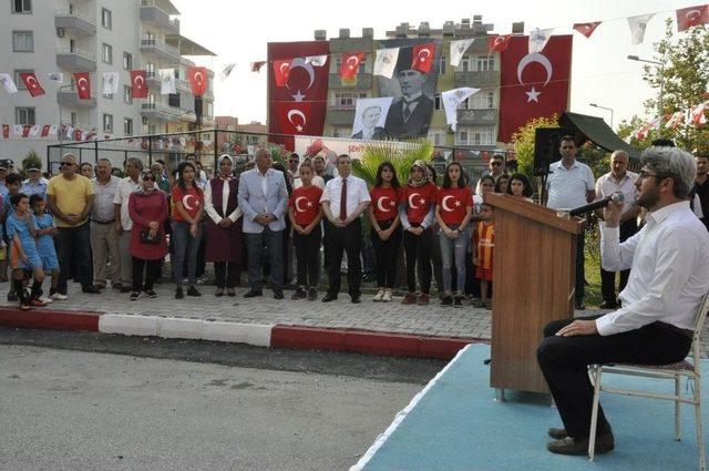 Hatay’da Şehit Ömer Halisdemir Spor Kompleksi Ve Çocuk Oyun Parkı Açıldı