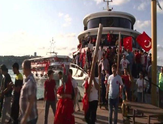 Başbakan Yıldırım Çengelköy'den Köprüye Yürüdü (2)