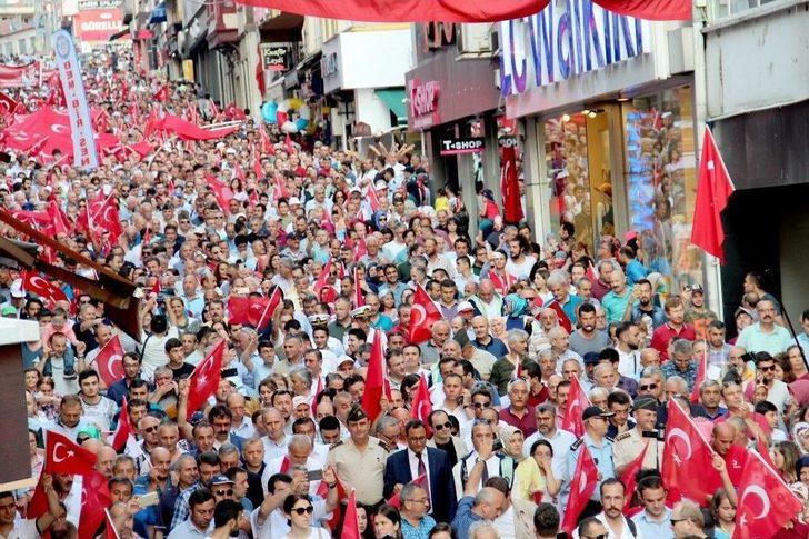 Giresun’da 15 Temmuz Yürüyüşü G4
