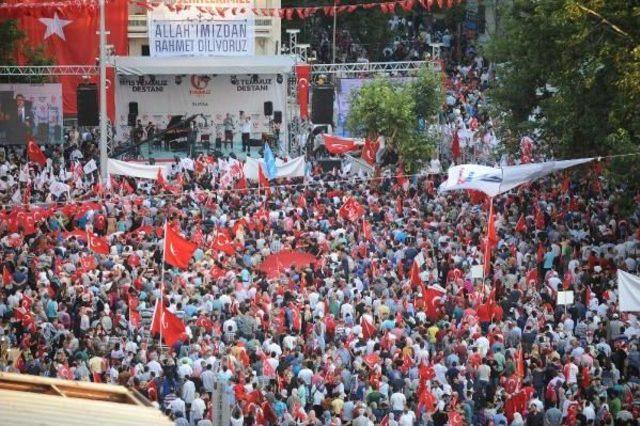 Bursa'da 15 Temmuz Şehitleri Törenle Anıldı