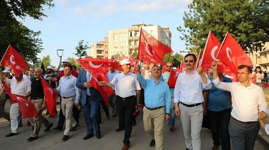 Fatsa’da Milli Birlik Yürüyüşü