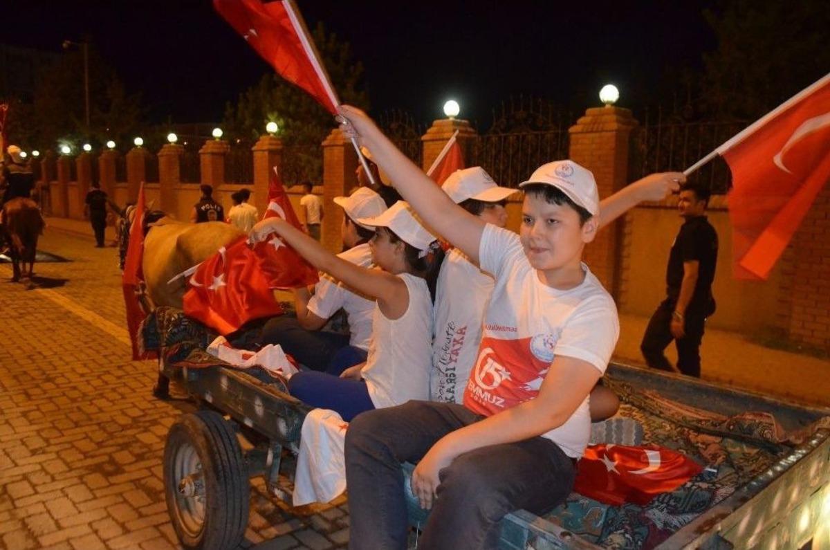 Iğdır&rsquo;da &ldquo;milli Birlik&rdquo; Y&uuml;r&uuml;y&uuml;ş&uuml; D&uuml;zenlendi