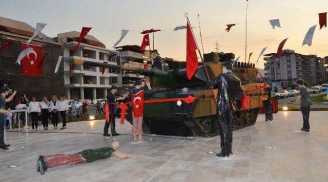 Denizli de 15 Temmuz Şehitler Anıtı T&ouml;renle A&ccedil;ıldı 3