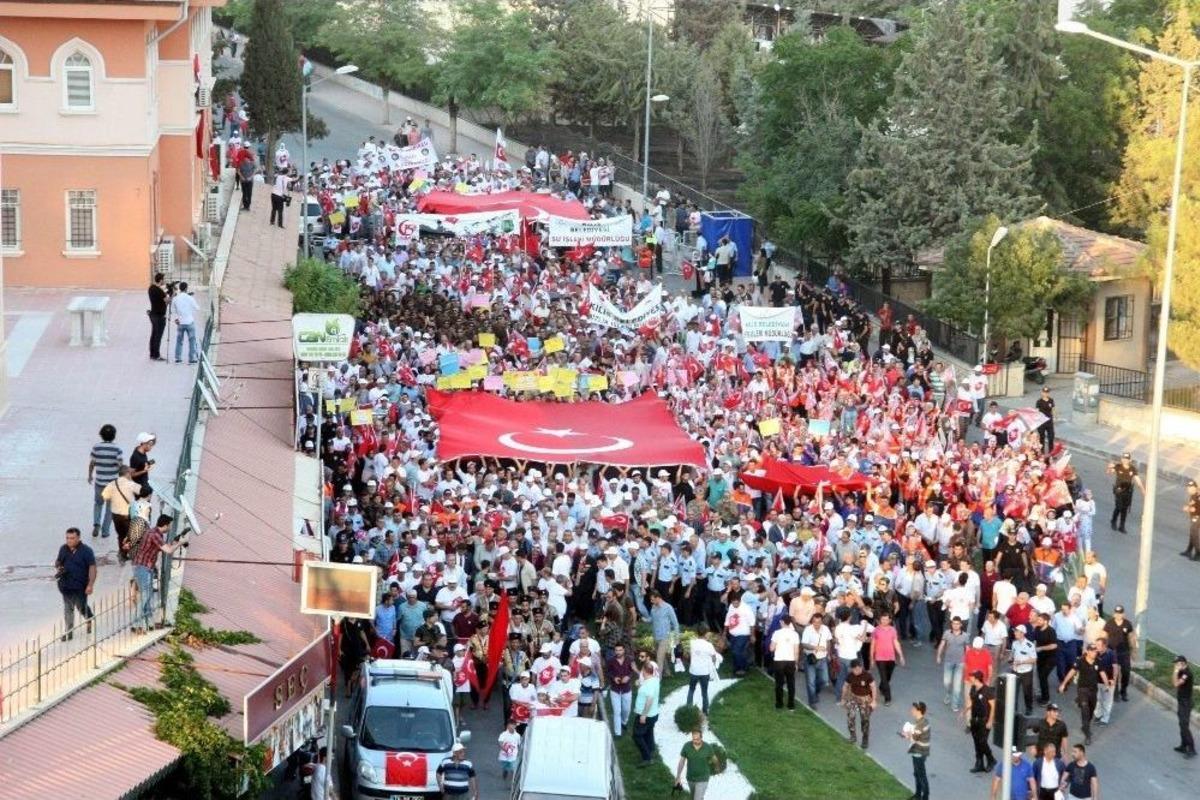 Kilis&rsquo;te Milli Birlik Y&uuml;r&uuml;y&uuml;ş&uuml;