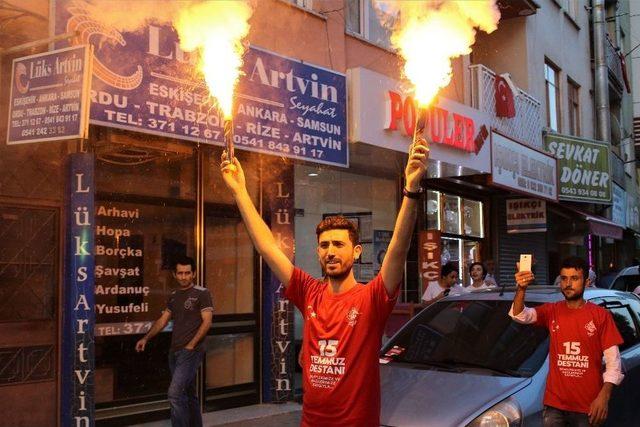 Gürsu’da 15 Temmuz Demokrasi Ve Milli Birlik Günü Coşkusu