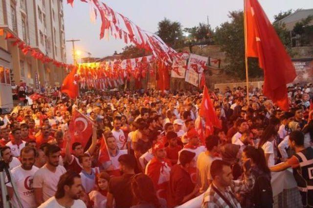 Mardin'da 15 Temmuz Anma Etkinlikleri 