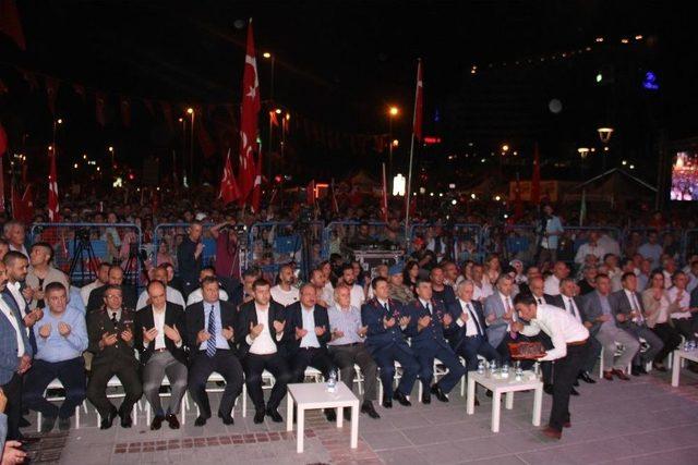 Kayseri’de 15 Temmuz Demokrasi Ve Milli Birlik Günü