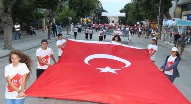 Burdur’Da Milli Birlik Yürüyüşü