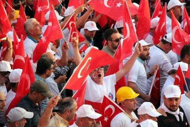 Zonguldak, Bartın Ve Kastamonu'da 15 Temmuz Yürüyüşü