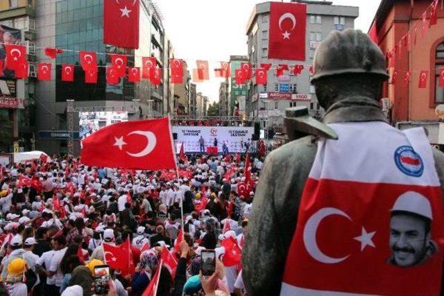 Zonguldak, Bartın Ve Kastamonu'da 15 Temmuz Yürüyüşü