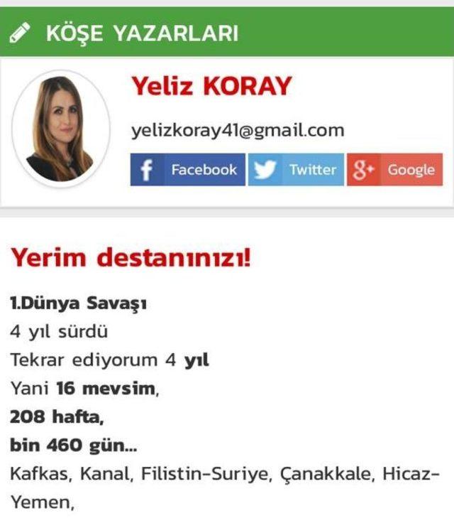 'yerim Destanınızı' Köşe Yazısını Yazan Gazeteci Gözaltına Alındı