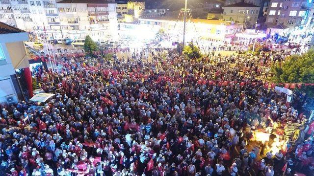 Sinop’ta 15 Temmuz Yürüyüşü