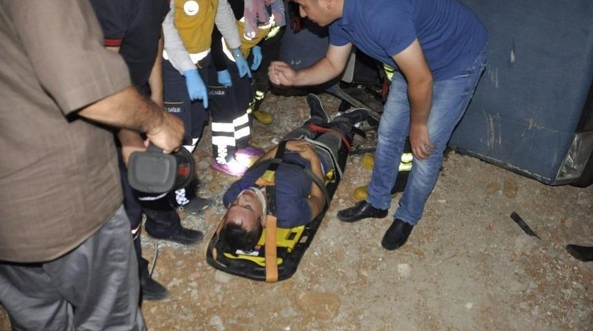 Takla Atan Otomobilin S&uuml;r&uuml;c&uuml;s&uuml; Ağır Yaralandı