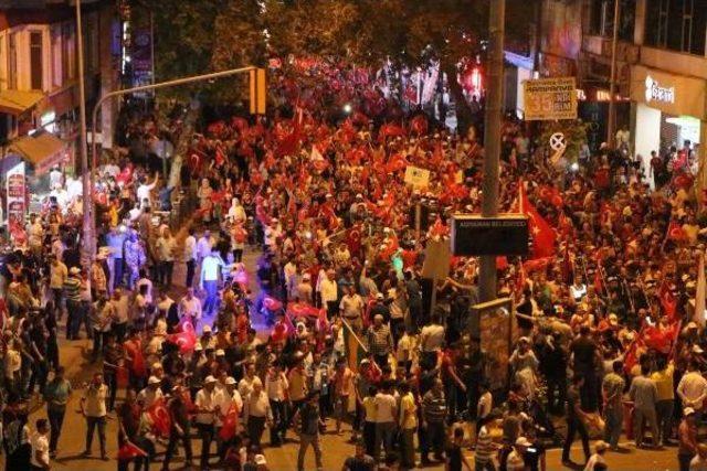 Adıyaman'da Demokrasi Nöbeti