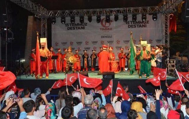 Denizli'de 15 Temmuz Coşkusu