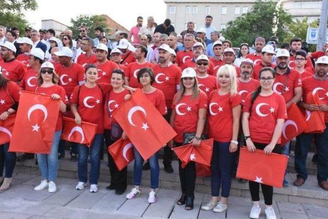 Aksaray Ve Karaman'da 15 Temmuz Anma Etkinliği