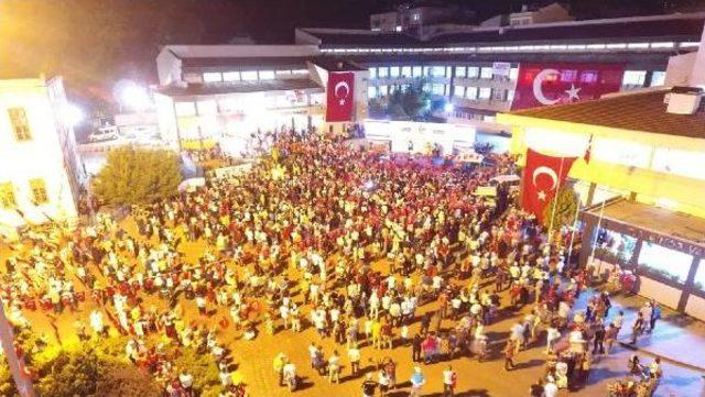 Sinop’Ta 15 Temmuz Milli Birlik Yürüyüşü